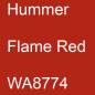 Preview: Hummer, Flame Red, WA8774.